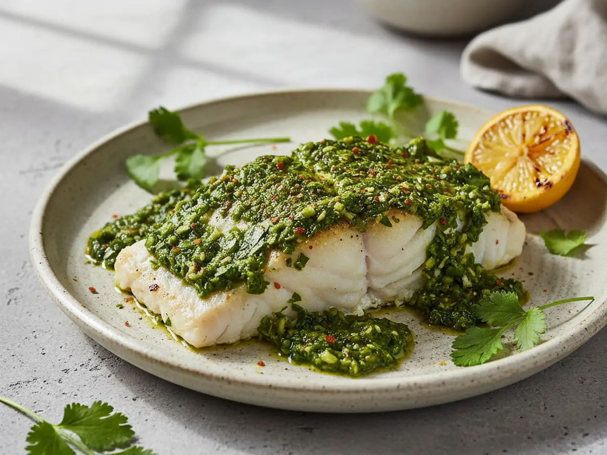 Chermoula Baked Cod