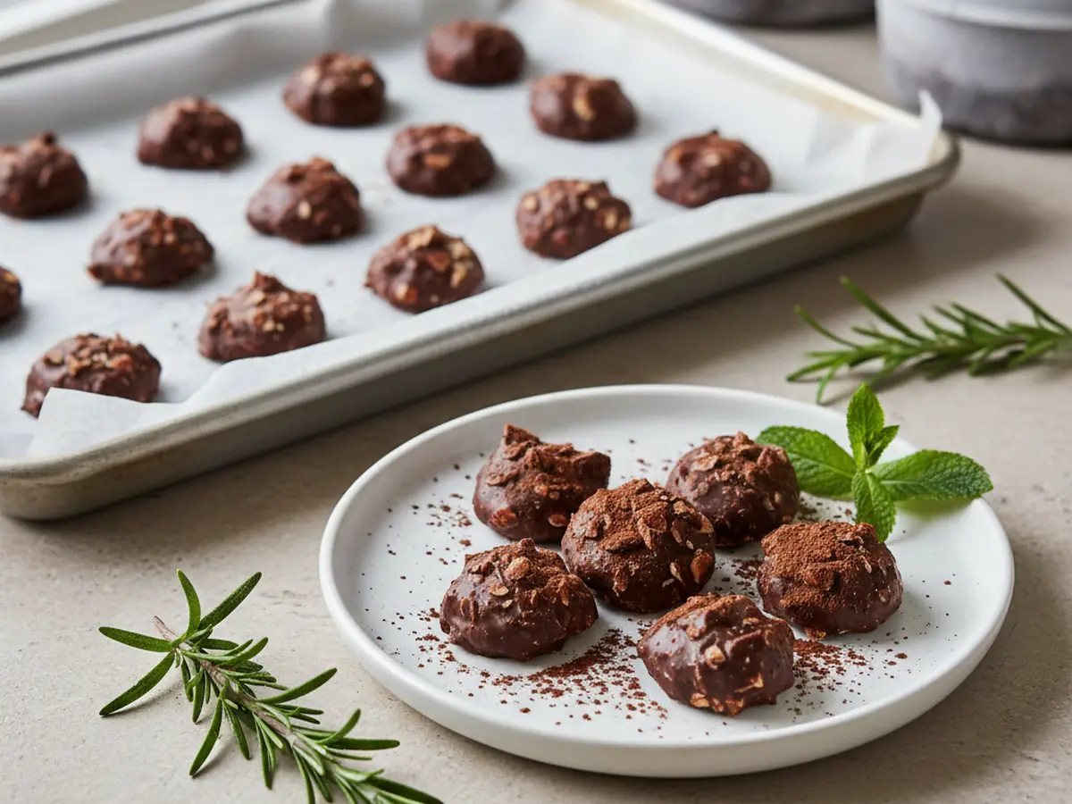 Chocolate Almond Butter Fat Bombs