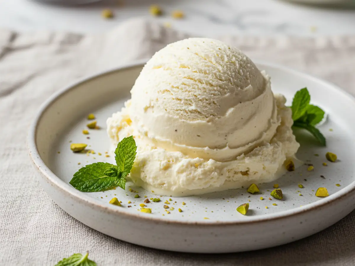 No-Churn Vanilla Ice Cream