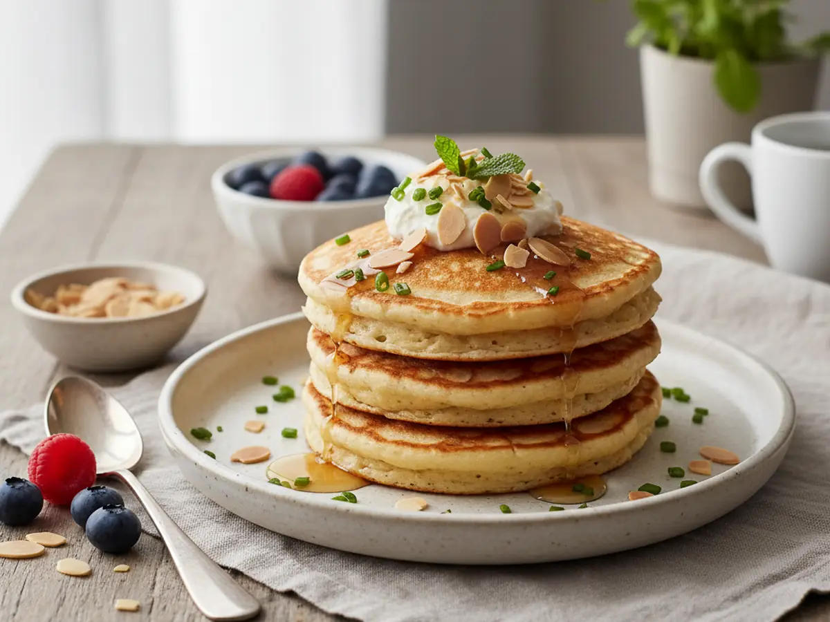 Cream Cheese Almond Flour Pancakes