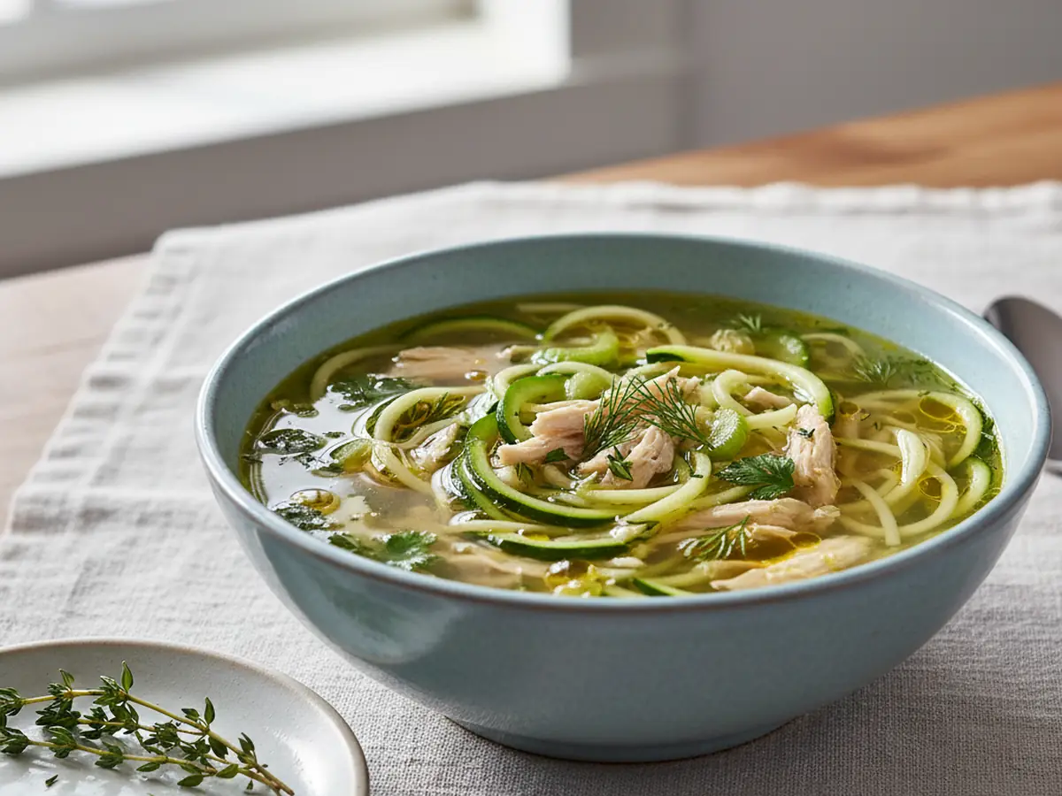Chicken Zoodle Soup