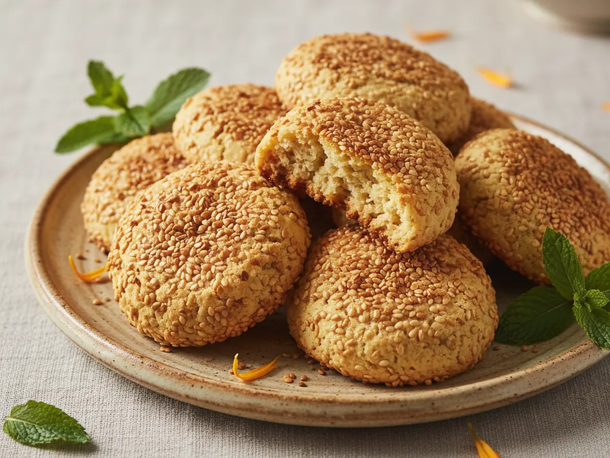 Moroccan-Style Almond Cookies