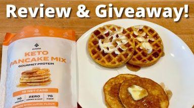 Aviate Keto Pancake Mix Review & Giveaway