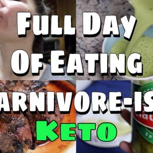 Festive Fatty Matcha Tea | Full Day of Eating Carnivorish Keto | Happy St. Patrick's Day 2020