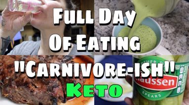 Festive Fatty Matcha Tea | Full Day of Eating Carnivorish Keto | Happy St. Patrick's Day 2020