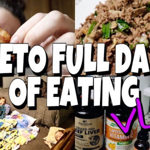 KETO Diet Full Day of Eating & My Current Supplement Spread