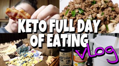 KETO Diet Full Day of Eating & My Current Supplement Spread