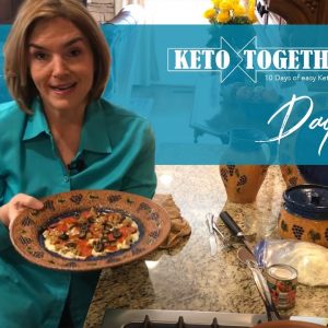 Keto Together: Day 7 - Skillet Pizza