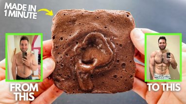 1 MINUTE GIANT Protein Brownie I Eat To Stay Lean