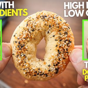 3 Ingredient Protein Bagels For Weight Loss