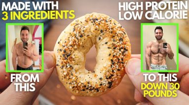 3 Ingredient Protein Bagels For Weight Loss