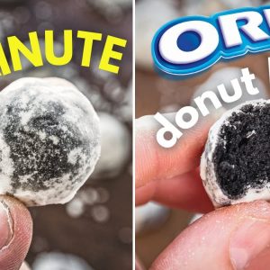 28 Calorie OREO Donut Holes Made In 10 Minutes | NO SUGAR ADDED & High Protein