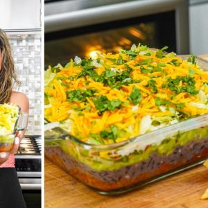 Low Carb Dairy Free Ultimate 7 Layer Dip!