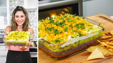 Low Carb Dairy Free Ultimate 7 Layer Dip!