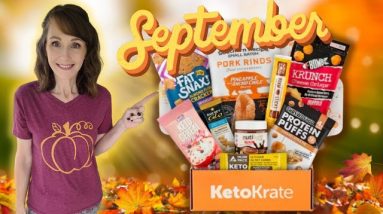 September Keto Krate Unboxing & Taste Test