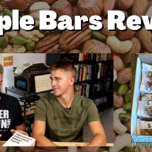 Simple Bars - Super Clean Ingredients - Four Flavors Reviewed