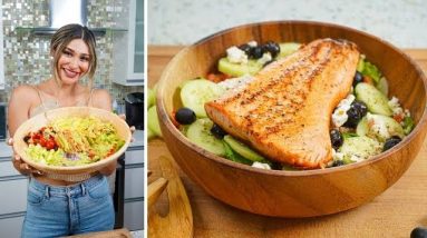 The 3 Best Salads to lose weight! Low Carb and Keto Friendly!