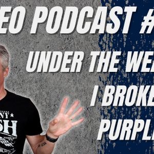 Video Podcast #121 - Got Sick, Got My Tattoo Fixed, Ate Some Pie and Purple Rice