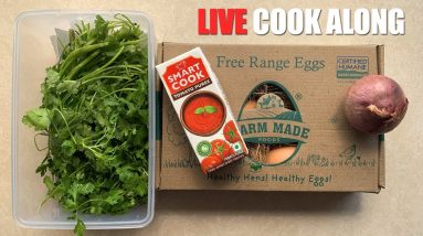 Live cook along: Ingredients in video description