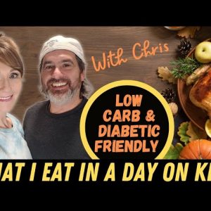 What WE Eat In A Day On Keto & Low Carb❤Meals & Chat With Chris