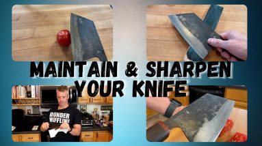 Your Most Important Kitchen Tool - Knife Sharpening and Maintenance pt 1