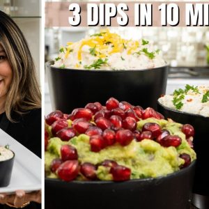 I Made My FAVORITE 3 Low Carbs Dips in Just 10 Minutes!