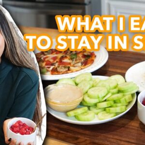 What I Eat In a Day To Stay in Shape | Low Carb Healthy Meal Ideas