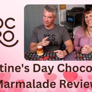 ChocZero Review - Orange Marmalade, Cherry Jam, and Valentine's Chocolates