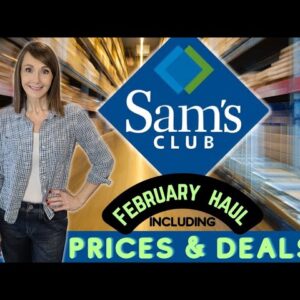 Sam's Club Haul PLUS New Keto Finds & February Deals