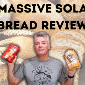 Massive Sola Review - Bread, Bagels, Buns - Including Glucose Testing