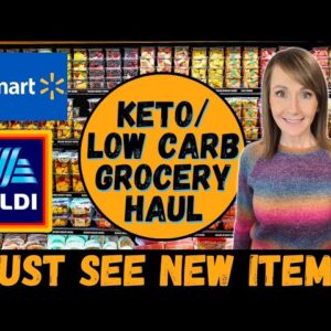 Aldi & Walmart Keto Grocery Haul ❤️ So Many NEW Products!