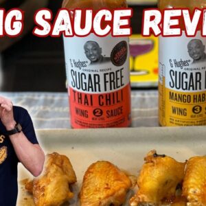 G Hughes Sugar Free Wing Sauce - Two Flavors Reviewed with Glucose Testing