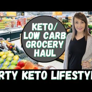 Keto & Low Carb Grocery Haul With Prices | 2023