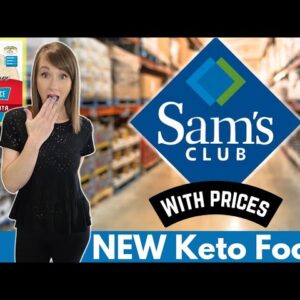 Sam's Club Haul WITH Prices & Deals | Keto | Low Carb