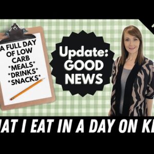 What I Eat In A Day On Keto | UPDATE On Cyst