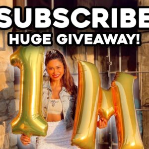 1 Million Subscriber Celebration! | Special Giveaway Worth $5,000!