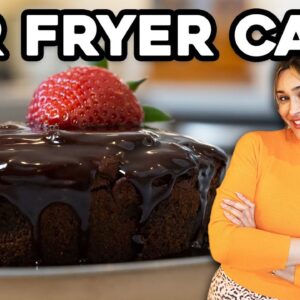 Chocolate Cake in the Airfryer?! | Low Carb | Desserts to Lose Weight