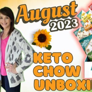 August Keto Chow Subscription Box | My Surprise Kit Unboxing 2023
