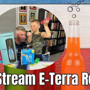 Soda Stream E-Terra Unboxing and Review, Including My 4 Year Old Grandson's Impressions