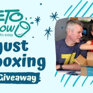 Keto Chow Unboxing - August 2023 - Including a Recipe and a Surprise