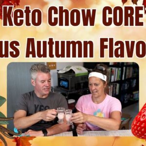 Two NEW Keto Chow Flavors Reviewed plus Autumn Flavors Re-Released!