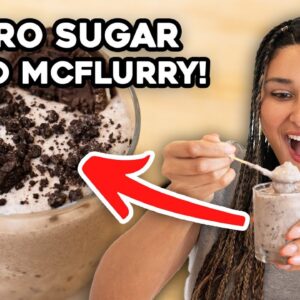 ZERO SUGAR Oreo McFlurry Ice Cream I Low Carb I Creamy & Delicious