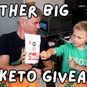 Close to $300 worth of keto goodies for a lucky winner!