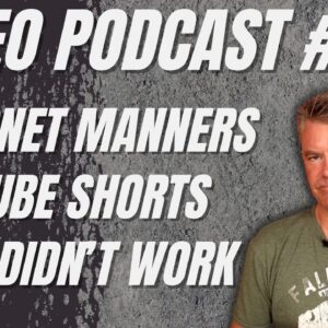 Video Podcast #150 - Big Thanks, YouTube Shorts, Keto Didn't Work