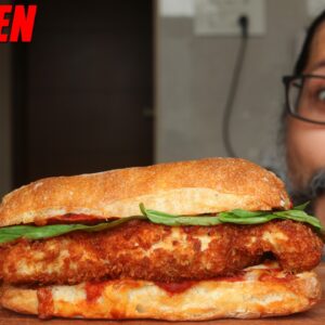 Chicken Parmesan Sandwich with a twist!