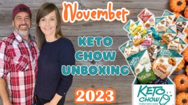 Keto Chow Subscription Box | November Unboxing