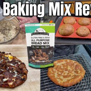 Fox Hill Kitchens Keto Baking Mix Reviewed - Burger Buns, Pizza and Flatbread