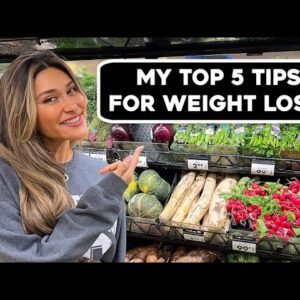 How to Lose 100lbs: My Top 5 Tips to Lose Weight and Belly Fat Fast!