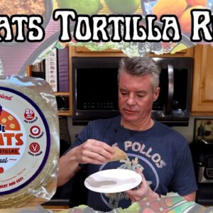 EZ Oats Tortilla Review with Glucose Testing and Comparison