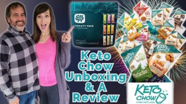 Keto Chow Unboxing PLUS New SALTT Electrolytes Review | January 2024